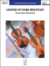 Legend of Dark Mountain Orchestra sheet music cover